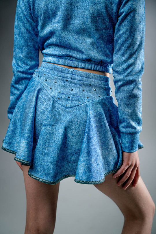 Termo sukýnka DENIM TWIST