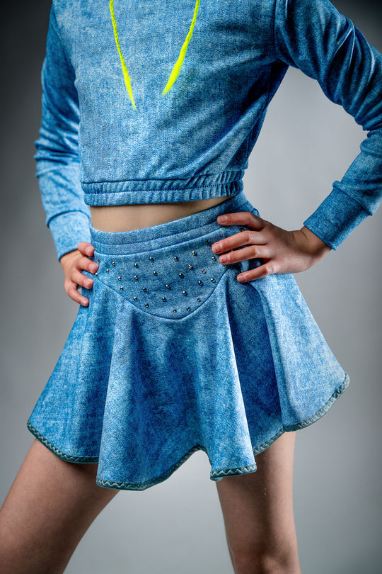Termo sukýnka DENIM TWIST
