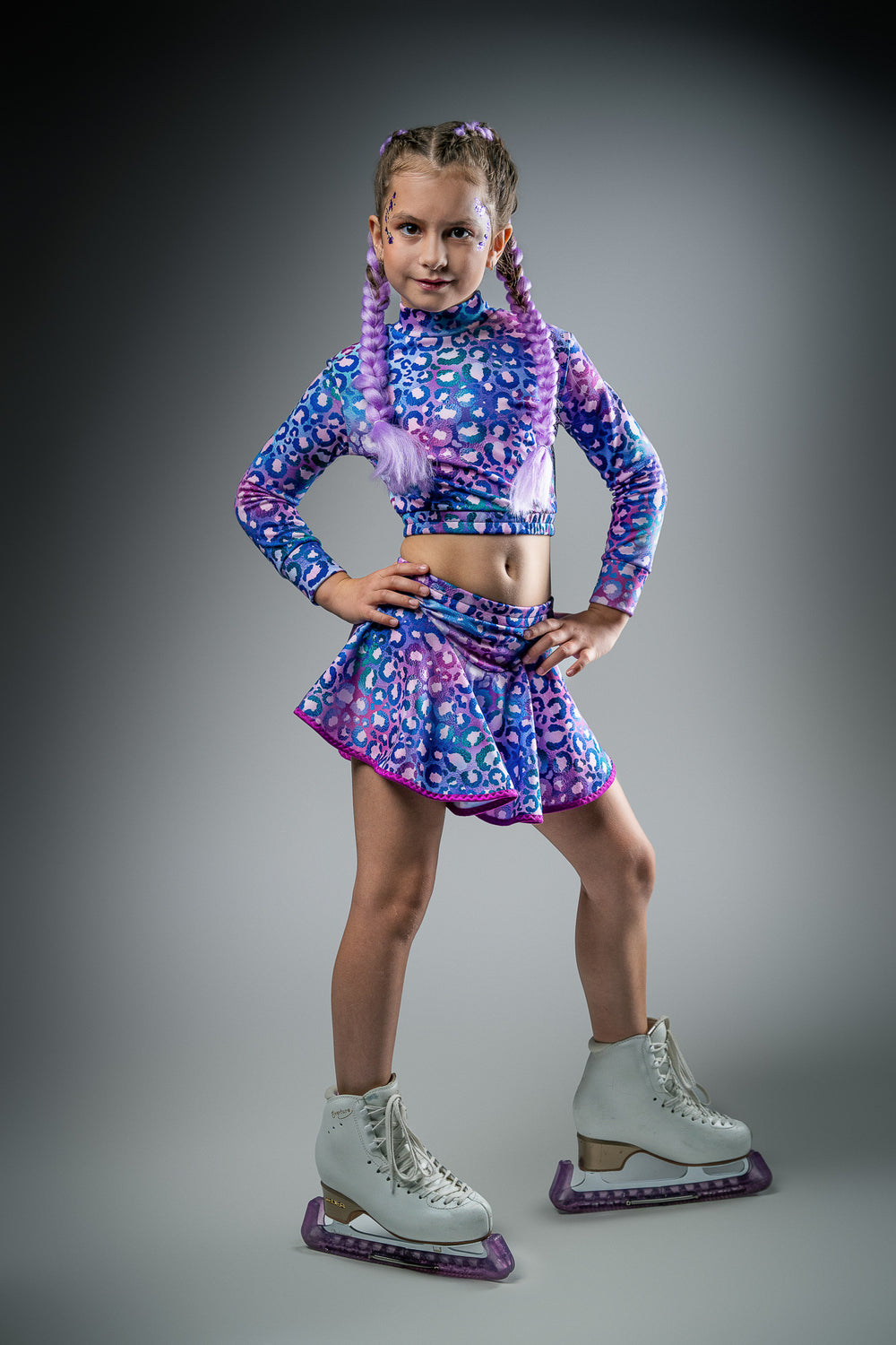 Termo crop top FUNKY LEOPARD
