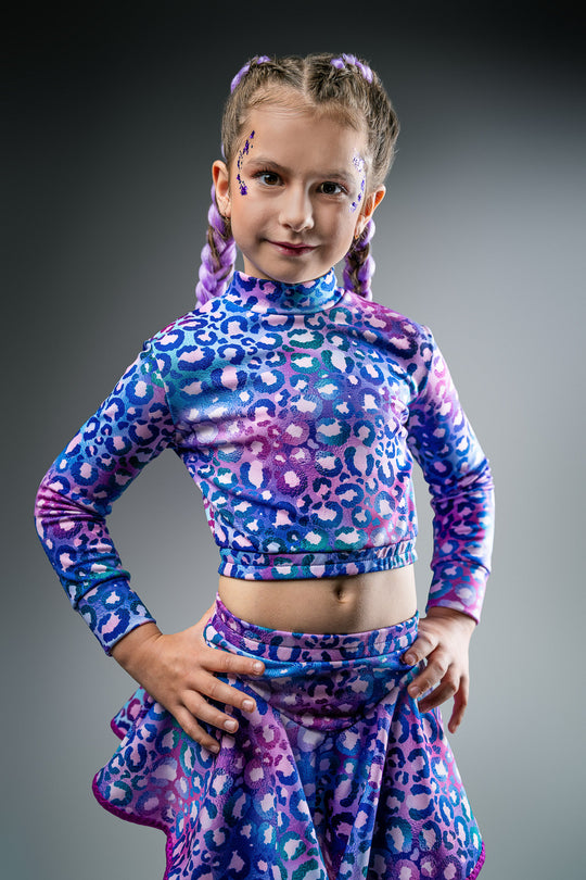 Termo crop top FUNKY LEOPARD