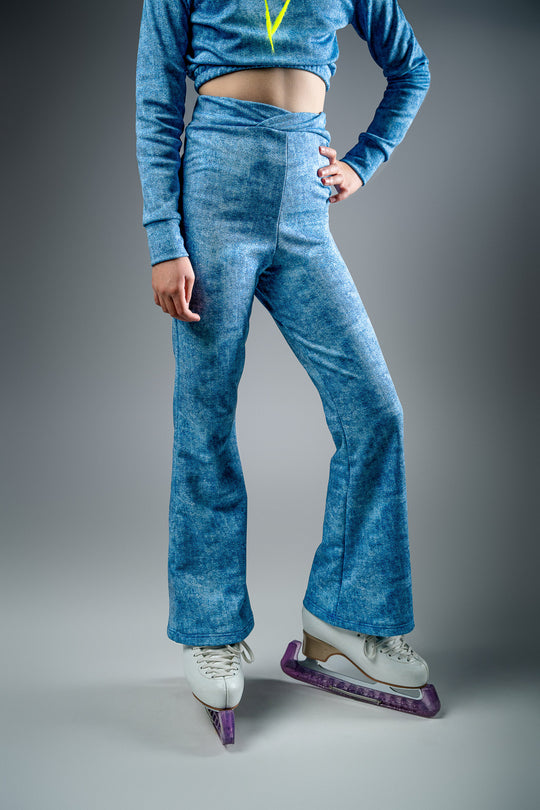 Termo legíny na led DENIM TWIST