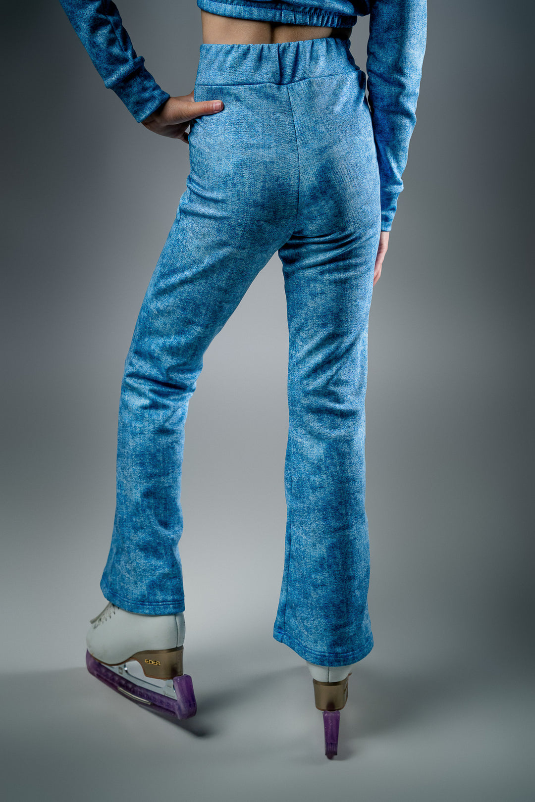 Termo legíny na led DENIM TWIST