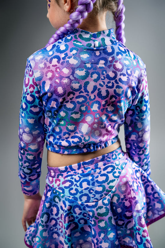 Termo crop top FUNKY LEOPARD
